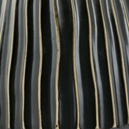 Pacific Lifestyle Black Textured Ceramic And Brushed Silver Table Lamp - thumbnail 5