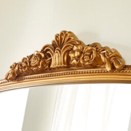 The Online Mirror Shop Chatsworth Gold Oversized Leaner Mirror - Elegant Rectangular Floor Design- H 200Cm X W 120Cm - thumbnail 2