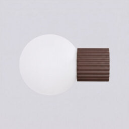 Sollux Lighting Halo Aluminum/glass Brown 1 Lights Modern Wall Lamps - thumbnail 5