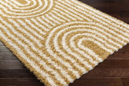 Livabliss Urban Shaggy-Modern Camel Ivory Brown Cream Soft Plush Pile Living Bedroom Rug 160 X 220 Cm Easy Care, Non Shedding - thumbnail 6
