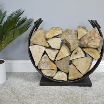 Iron Log Holder Home Accessory - image 1