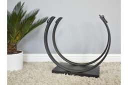 Iron Log Holder Home Accessory - thumbnail 3
