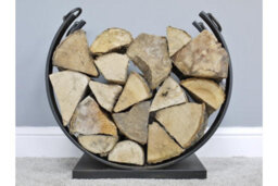 Iron Log Holder Home Accessory - thumbnail 6