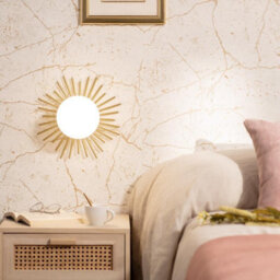 Edit Moon Flush Wall Light Gold - thumbnail 3