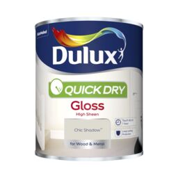 Dulux Quick Dry Chic Shadow Gloss Interior Metal & Wood Paint, 750Ml - thumbnail 2