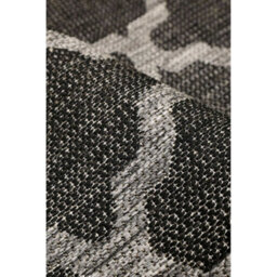Melrose County Trellis New Black Patterned Indoor Non Slip Large Area Rug 160/225Cm - thumbnail 2