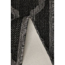 Melrose County Trellis New Black Patterned Indoor Non Slip Large Area Rug 160/225Cm - thumbnail 3