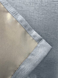Enhanced Living Vogue Duckegg 66 X 54 Inch (168X137Cm) Eyelet Thermal Noise Reducing Dim Out Curtains (Pair) - thumbnail 4