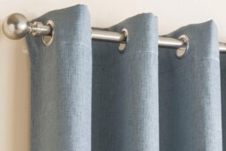 Enhanced Living Vogue Duckegg 66 X 54 Inch (168X137Cm) Eyelet Thermal Noise Reducing Dim Out Curtains (Pair) - thumbnail 2