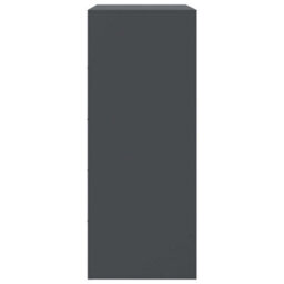 Berkfield Highboard Anthracite 67X39X95 Cm Steel - thumbnail 8