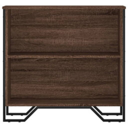 Berkfield Bookcase Brown Oak 80X31X74.5 Cm Engineered Wood - thumbnail 4