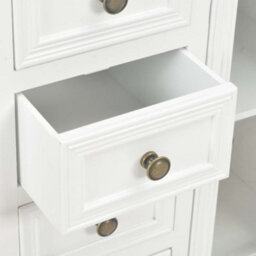 Vidaxl Sideboard White 70X28X70 Cm Solid Pine Wood - thumbnail 8