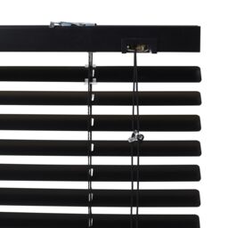 GoodHome Studio Black Aluminium Venetian Blind (W)120Cm (L)180Cm - thumbnail 3