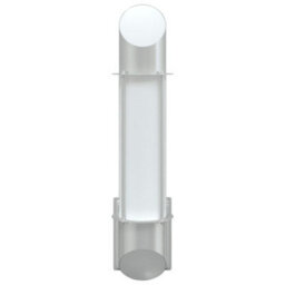 Walplus Outdoor Wall Light Silver Stainless Steel - thumbnail 4