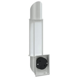 Walplus Outdoor Wall Light Silver Stainless Steel - thumbnail 6
