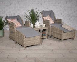 Royalcraft Wentworth 5Pc Deluxe Gas Reclining Chair Set - thumbnail 6