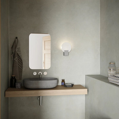 Nordlux Hester Plastic Wall Light 3-Level Dimming White,mains Led - image 1