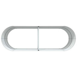 Berkfield Modern Garden Raised Bed Brown 240 X 80 X 81 Cm Steel - thumbnail 8