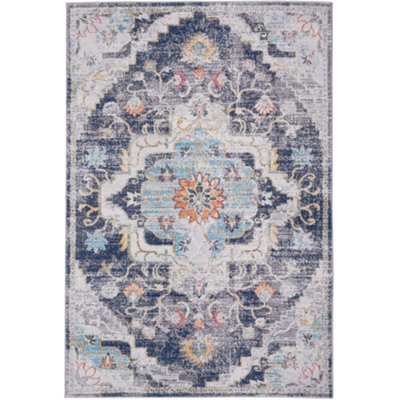 The Rugs Marrakech Collection Vintage Rugs In Multicolour 470 - image 1