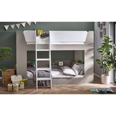Ashfield Taupe And White Finish Bunk Bed 3Ft (90Cm) - image 1