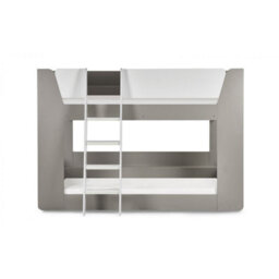 Ashfield Taupe And White Finish Bunk Bed 3Ft (90Cm) - thumbnail 4