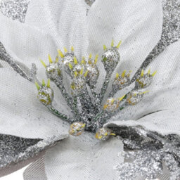 Living And Home Set Of 24 Christmas Decoration Artificial Christmas Tree Flowers Xmas Ornament Set - thumbnail 4