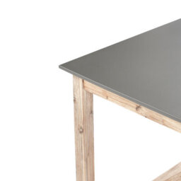Beliani Garden Dining Set With Benches Notteri Concrete Grey - thumbnail 8