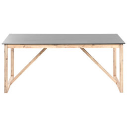 Beliani Garden Dining Set With Benches Notteri Concrete Grey - thumbnail 5
