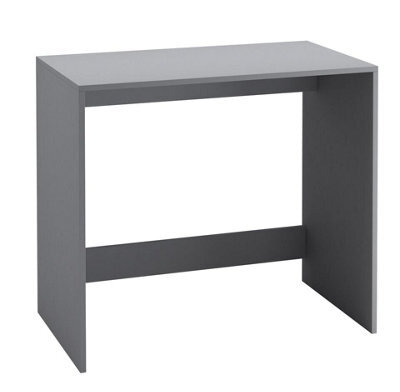 Urbn-Living Urbnliving 75Cm Height Small Compact Modern Computer Pc Laptop Desk Study Table Home Office Workstation Grey Colour - image 1