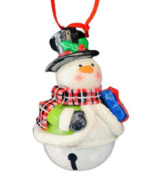 Shatchi Christmas Tree Hanging Decorations With Cup Cake Candy Santa Snowman Teddy Tree Ornaments 3Pc - thumbnail 5