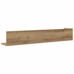 Berkfield Wall Shelves 2 Pcs Artisan Oak 100X16.5X16.5 Cm Engineered Wood - thumbnail 7