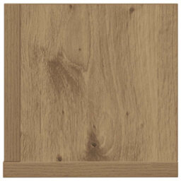 Berkfield Wall Shelves 2 Pcs Artisan Oak 100X16.5X16.5 Cm Engineered Wood - thumbnail 6