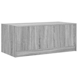 Berkfield Coffee Table With Glass Doors Grey Sonoma 102X50X42 Cm - thumbnail 8