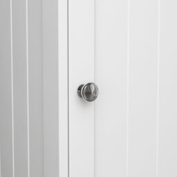 Lassic Hayle Matt White Freestanding Single Bathroom Drawer Cabinet (H) 770mm (W) 430mm (D) 34Cm - thumbnail 4