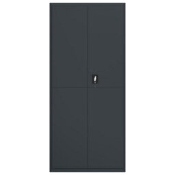 Berkfield File Cabinet Anthracite 90X40X200 Cm Steel - thumbnail 3