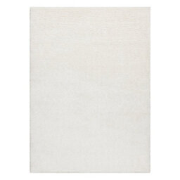 RugsX Carpet Buenos 7001 Shaggy Plain, Single Color White  80X150 Cm - thumbnail 3