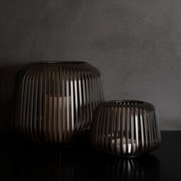 Blomus Lito Lantern Candle Holder S - Burned Metal - thumbnail 3