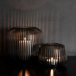 Blomus Lito Lantern Candle Holder S - Burned Metal - thumbnail 2