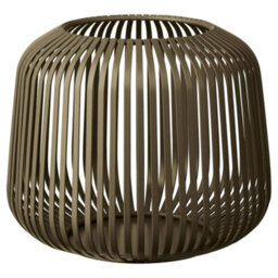Blomus Lito Lantern Candle Holder S - Burned Metal - thumbnail 1