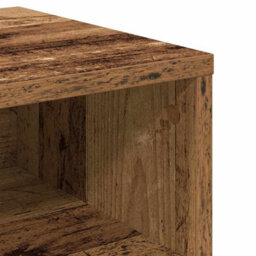 Berkfield Bedside Cabinet 2 Pcs Old Wood 40 X 40 X 30 Cm Engineered Wood - thumbnail 9