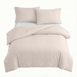 Ameha Duvet 13.5 Tog With Cream Duvet Cover & Matching Pillowcases, Breathable, Bedding Set, Double 200X200Cm - thumbnail 5