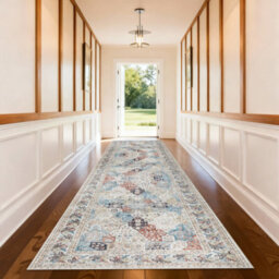 Bedlooms Coastal Cashmere Rug 80X150Cm, Modern Area Rug, Anti Slip, Stain Resistant, Corridor & Hallway Runner - thumbnail 8