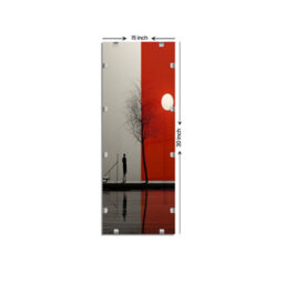Ak Frames 30X15 Frameless Clip Frame With Shatter-Resistant Perspex - Clip Photo Frame For Prints, Photos And Wall Art - thumbnail 6