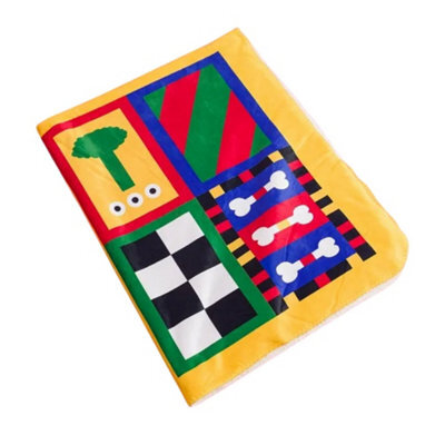 Labyrinth Sir Didymus And Ambrosius Fleece Blanket Multicoloured (One Size) - image 1