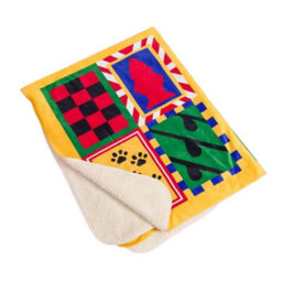 Labyrinth Sir Didymus And Ambrosius Fleece Blanket Multicoloured (One Size) - thumbnail 3