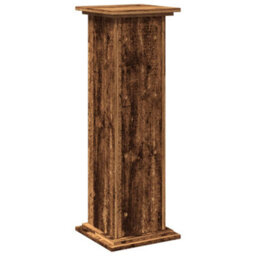 Walplus Display Stand With Storage Old Wood 31X30X90 Cm Engineered Wood - thumbnail 8
