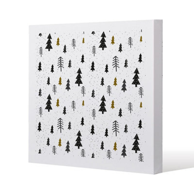 Andrew Lee Winter Graphic (Canvas) / 114 X 114 X 4Cm - image 1