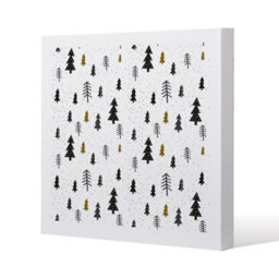 Andrew Lee Winter Graphic (Canvas) / 114 X 114 X 4Cm - thumbnail 6