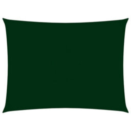 Berkfield Sunshade Sail Oxford Fabric Rectangular 4X6 M Dark Green
