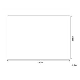Beliani  Blanket Reka 200 X 220 Cm Red - thumbnail 3